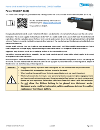 Power Unit Insert IFU